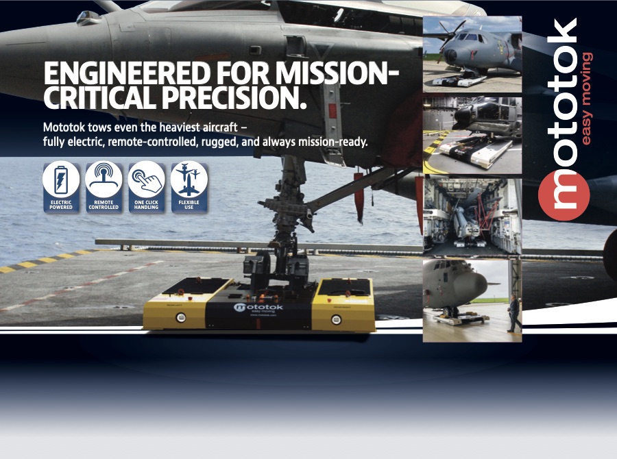 Mototok Messewand DSEI London